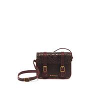 Borsa piccola a tracolla in pelle Crazy Horse Rosso TU