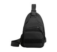 Borsa Piccola: Borsa A Tracolla A Tracolla Resistente All'usura Per Uomini E Donne, Borsa Da Petto Per Escursionismo, Campeggio, Jogging, Ciclismo, Viaggi E Uso Quotidiano-Design P, nero, Consulte la