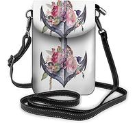 Borsa piccola per cellulare in pelle Pu collo d'anatra blu bowknot carino animale da fattoria cuore borse a tracolla portafoglio da viaggio