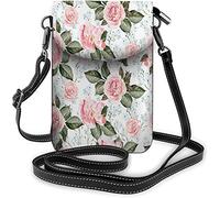 Borsa piccola per cellulare in pelle Pu collo d'anatra blu bowknot carino animale da fattoria cuore borse a tracolla portafoglio da viaggio