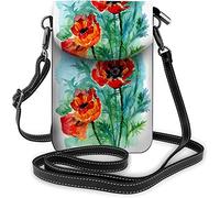 Borsa piccola per cellulare in pelle Pu collo d'anatra blu bowknot carino animale da fattoria cuore borse a tracolla portafoglio da viaggio