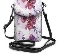 Borsa piccola per cellulare in pelle Pu collo d'anatra blu bowknot carino animale da fattoria cuore borse a tracolla portafoglio da viaggio