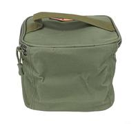 Borsa pieghevole impermeabile per mulinelli compatibile con serie 500 10000 e mulinelli da baitcasting, in tessuto Oxford resistente ai graffi (verde)