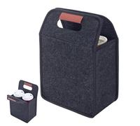 Borsa pieghevole per bevande, con manico, organizer per il trasporto del caffè, per spostamenti quotidiani, asporto, crociera, versatile, per trasportare bevande, auto, generi alimentari, feste
