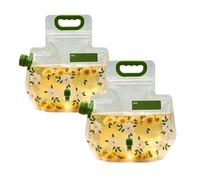 Borsa pieghevole per l'acqua da esterno, 3,8 l, a prova di perdite, portatile, con rubinetto e manico robusto, senza BPA, leggera, flessibile, per campeggio, escursionismo, viaggi e picnic (4, verde)