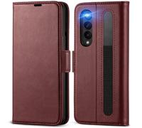 Borsa Pieghevole Per Samsung Galaxy Z FOLD 4 RFID Custodia Wallet Cover Libro