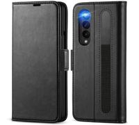 Borsa Pieghevole per Samsung Galaxy Z Piegare 4 Rfid Custodia Wallet a Libro