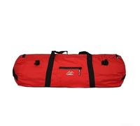 Borsa pieghevole per tenda con rivestimento impermeabile, tasca frontale per piccoli oggetti, doppi manici e fibbia regolabile per una maggiore resistenza (rosso S)