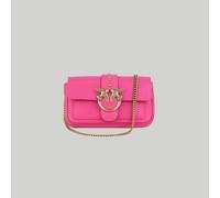 PINKO Love One Borsa a tracolla Pelle 19.5 cm white (100061-A0F1-Z14Q)