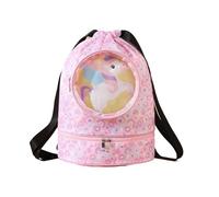 Borsa Piscina Mare Bambina Sacca Mare Ragazza Zaino Spiaggia Piscina Bambina Borsone Nuoto Palestra Zaino Nuoto Arena Impermeabile Bambina Unicorno Rosa