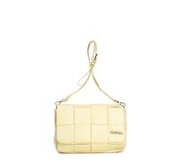 Borsa pochette Cafè Noir ecopelle gialla con tracolla