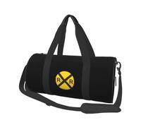 Borsa porta abiti convertibile con tracolla, simbolo del passaggio a livello, per uomo e donna, pieghevole e con ruote, per viaggi e valigie