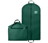 Borsa Porta Abiti da Viaggio Personalizzabile Made in Italy - 100 x 60cm, Antitarme con Cerniera, Copriabiti Antipolvere per Uomo e Donna, Custodia Abito con Vano Porta Camicia (Verde, 2)