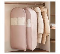 Borsa Porta Abiti Salvaspazio Con Cerniera Autocompressiva, Custodie per Abiti 5 Pezzi Copriabiti Antipolvere Di Grande Capacità, Copriabiti Da Armadio per Piumino, Abiti,Cappotti(Size:150×58×15cm)