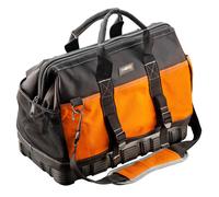 NEO TOOLS Borsa portautensili 40 x 22 x 33 cm Nylon 600D 8 tasche interne 14 tasche esterne fondo impermeabile manico robusto e tracolla