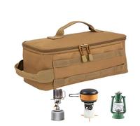 Borsa porta attrezzi, borsa portaoggetti da campeggio con cerniere e maniglia, borsa per attrezzi, borsa per il trasporto di attrezzature all'aperto, borsa da campeggio per utensili da