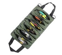 Borsa Porta Attrezzi Borse for utensili a rulli multifunzione Oxford Canvas Practice Handles Borse Scalpello Elettricista Carrying Toolkit Caso del pacchetto dello strumento Borsa Attrezzi Lavoro ( Co