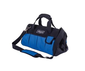 Borsa porta attrezzi con cerniera, doppi manici e tracolla Scheppach