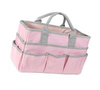 Borsa porta attrezzi da giardino densa e flessibile, tasche multiple per insegnanti, materiali scolastici, libri, borsa in poliestere permanente, tiranti forti, attrezzatura da giardinaggio