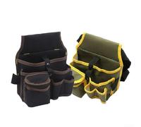 Borsa porta attrezzi dal design innovativo che offre spazio sufficiente per organizzare la tua attrezzatura (verde + giallo)