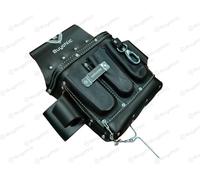 Borsa porta attrezzi elettricista, organizer professionale multitasche I pell...