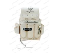 Borsa porta attrezzi elettricista, organizer professionale multitasche I pell...