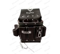 Borsa porta attrezzi elettricista, organizer professionale multitasche I pell...