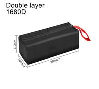 Borsa porta attrezzi elettricista resistente all'usura 1680D design portatile e