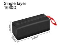 Borsa porta attrezzi elettricista resistente all'usura 1680D design portatile e