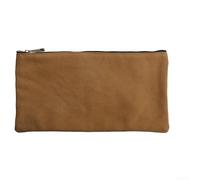 Borsa porta attrezzi in tela Oxford, organizer portatile a doppio strato con cerniera per strumenti per motosega tosaerba, piccola custodia leggera (giallo)