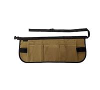 Borsa porta attrezzi in tela resistente per attrezzi da giardiniere, tecnico, elettricista, organizer con tasche multiple
