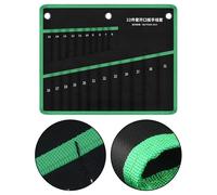 Borsa porta attrezzi in tessuto Oxford arrotolabile con 22 tasche per chiavi var