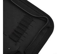 Borsa porta attrezzi in tessuto Oxford per kit di riparazione hardware e piccoli oggetti, 20,5 x 10 x 5 cm, pieghevole, con layout espanso, compatibile con officina