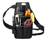 Borsa porta attrezzi multi-tasca per uomini e donne con cintura regolabile in vita, organizer resistente per elettricisti, falegnami e tecnici