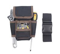 Borsa porta attrezzi multifunzione impermeabile in vita borsa per attrezzi da cintura elettrica per chiave martello cacciavite custodia impermeabile marsupio per uomo