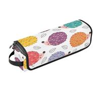 Borsa porta attrezzi per capelli con ricci, con tappetino resistente al calore, borsa organizer portatile per arricciacapelli, piastre, spazzole, fermagli e fascette per capelli
