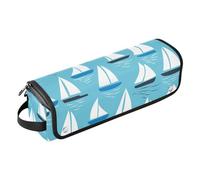 Borsa porta attrezzi per capelli di mare, senza cuciture, con tappetino resistente al calore, borsa organizer portatile per arricciacapelli, piastre, spazzole, fermagli e fascette per capelli