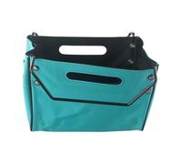 Borsa porta attrezzi per scaletta estendibile, in tessuto Oxford 600D, con rinforzo con rivetti, tasca interna elastica per elettricisti e falegnami