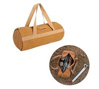 Borsa Porta Attrezzi Portatile, Borsa Attrezzi Lavoro Piccola, Borsa Portaoggetti in Tela, Borsa Portautensili Multifunzionale con Cerniera, Custodia per Picchetti e Martelli da Campeggio (giallo)