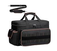 Borsa Porta Attrezzi Resistente Da 17 Pollici Per Uomini E Donne - Borsa Porta Attrezzi Portatile Con 20 Tasche Con Tracolla Regolabile, Ampia Apertura, Tessuto Oxford Resistente, Per Elettricisti, Me