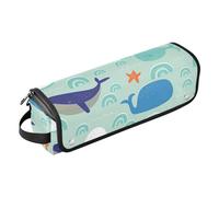 Borsa porta attrezzi senza cuciture con tappetino resistente al calore, borsa organizer portatile per arricciacapelli, piastre, spazzole, fascette per capelli