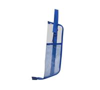 Borsa Porta Bacchette Batteria in PVC Blu 45x26x1,5cm | Custodia Semplice per Prove e Palchi, Robusta e Leggera, Protegge le Bacchette nel Trasporto Quotidiano