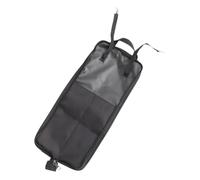 Borsa Porta Bacchette per Batteria Ispessita in Oxford Nero
