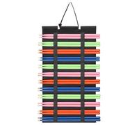 Borsa porta bacchette regolabile, porta bacchette impermeabile, borsa per bacchette con tasca, borsa porta bacchette per organizzare ed esporre le bacchette, ideale per studi domestici e esercitazioni