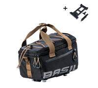 Borsa porta bagagli impermeabile Basil Miles Mik 2.0 Gris