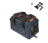 Borsa porta-bagagli in tela impermeabile Basil Mik 2.0 Noir