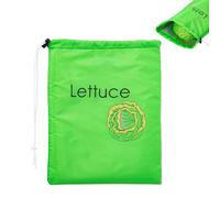 Borsa porta banane, riutilizzabile, con coulisse, verde, Siehe Beschreibung | Contenitore stabile per frutta e | odore e produzione fresca, ideale per la spesa e l'organizzazione della cucina