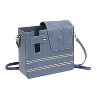 Borsa porta bicchieri portatile, borsa da viaggio con tracolla regolabile, per la maggior parte delle acque, Blu, Refer to description, Unisex