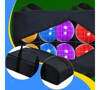 Borsa porta bocce portatile, custodia per bocce da giardino, viaggio, prato