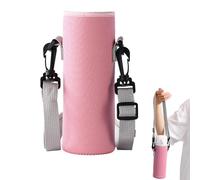 Borsa porta bottiglia d'acqua, borsa a tracolla per bottiglia d'acqua, porta bottiglia d'acqua, borsa per bottiglie d'acqua in acciaio inox, bottiglie, bevande sportive ed energetiche